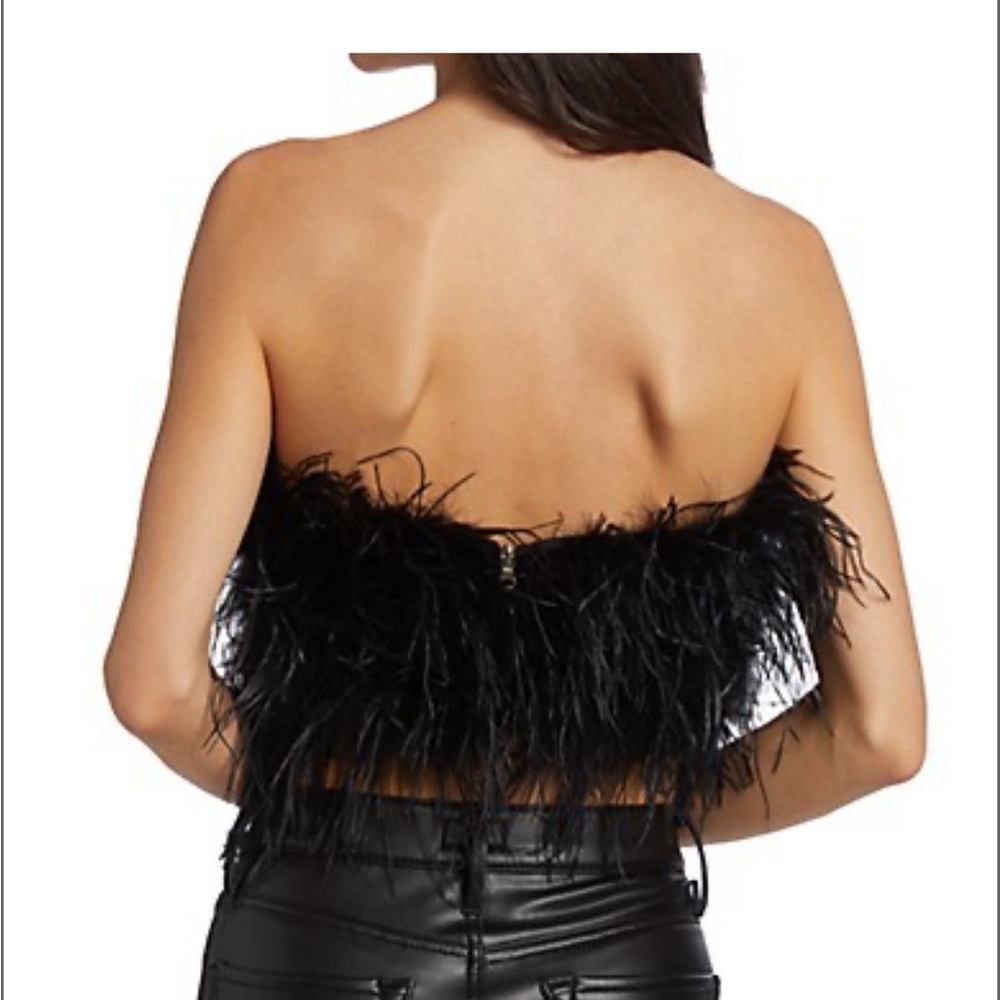 Zaina Feather Bustier Top Party 2025 - Picture 2 of 5